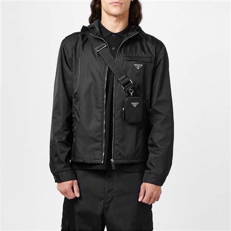 flannels mens prada jacket|prada windbreaker jacket.